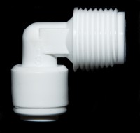 Fitting koleno, závit3/8" - trubka 1/4"